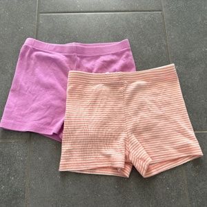 Girls Somersault Shorts, 2 pair